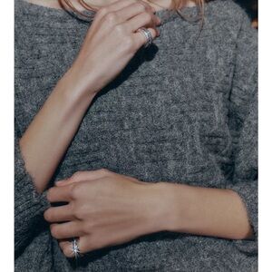 Zara Silver Women's Ring